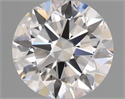 Natural Diamond 0.80 Carats, Round with Excellent Cut, D Color, VS2 Clarity and Certified by GIA