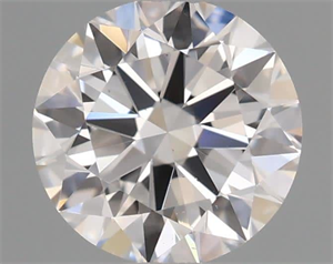 Picture of Natural Diamond 0.80 Carats, Round with Excellent Cut, D Color, VS2 Clarity and Certified by GIA