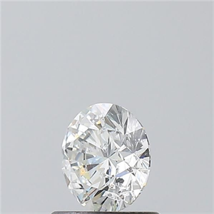 Picture of Natural Diamond 0.70 Carats, Round with Excellent Cut, G Color, I1 Clarity and Certified by GIA