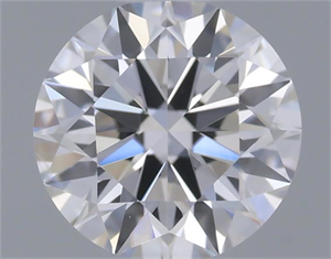 Foto Diamante Natural 0.51 quilates, Redondo , Color F, claridad SI1 y certificado GIA de