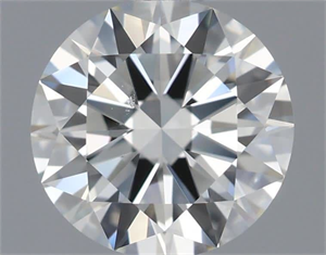 Picture of Natural Diamond 0.71 Carats, Round with Excellent Cut, J Color, VVS1 Clarity and Certified by IGI