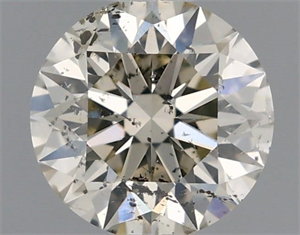 Picture of Natural Diamond 1.04 Carats, Round with Excellent Cut, K Color, SI2 Clarity and Certified by IGI