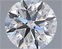 Diamante Natural 0.50 quilates, Redondo , Color I, claridad VS1 y certificado GIA