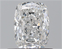 Natural Diamond 0.51 Carats, Cushion with  Cut, E Color, VVS2 Clarity and Certified by GIA
