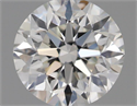 Diamante Natural 0.50 quilates, Redondo , Color I, claridad IF y certificado GIA