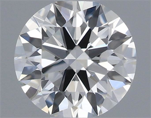 Foto Diamante Natural 0.40 quilates, Redondo , Color I, claridad IF y certificado GIA de