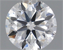 Natural Diamond 0.40 Carats, Round with Very Good Cut, D Color, SI2 Clarity and Certified by GIA