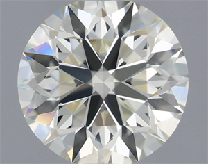 Picture of Natural Diamond 0.71 Carats, Round with Excellent Cut, L Color, VVS1 Clarity and Certified by GIA