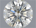 Natural Diamond 0.70 Carats, Round with Excellent Cut, M Color, VVS1 Clarity and Certified by GIA