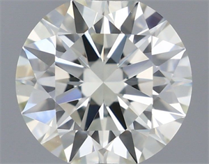 Picture of Natural Diamond 0.70 Carats, Round with Excellent Cut, L Color, VVS1 Clarity and Certified by GIA