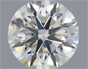 Diamante Natural 0.42 quilates, Redondo , Color J, claridad VVS1 y certificado GIA
