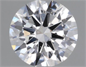 Diamante Natural 0.50 quilates, Redondo , Color D, claridad SI1 y certificado GIA