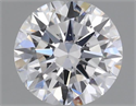 Natural Diamond 0.70 Carats, Round with Very Good Cut, D Color, SI1 Clarity and Certified by GIA