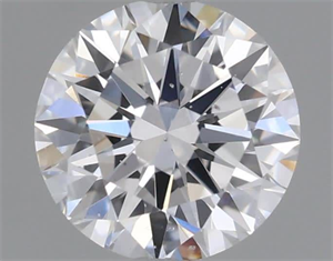 Picture of Natural Diamond 0.70 Carats, Round with Very Good Cut, D Color, SI1 Clarity and Certified by GIA