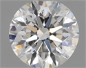 Natural Diamond 0.70 Carats, Round with Excellent Cut, E Color, SI1 Clarity and Certified by GIA