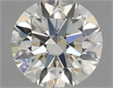 Natural Diamond 0.73 Carats, Round with Excellent Cut, L Color, VVS1 Clarity and Certified by GIA