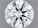 Natural Diamond 0.60 Carats, Round with Excellent Cut, D Color, SI2 Clarity and Certified by GIA