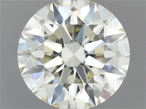 Picture of Natural Diamond 0.70 Carats, Round with Excellent Cut, L Color, VVS1 Clarity and Certified by GIA