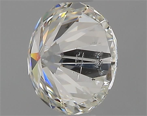 Picture of Natural Diamond 0.70 Carats, Round with Excellent Cut, H Color, SI2 Clarity and Certified by GIA