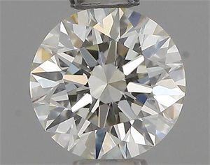Picture of Natural Diamond 0.43 Carats, Round with Excellent Cut, H Color, VVS1 Clarity and Certified by IGI