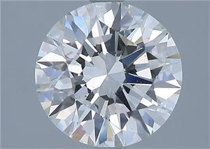 Picture of Natural Diamond 2.02 Carats, Round with Excellent Cut, I Color, VS2 Clarity and Certified by GIA