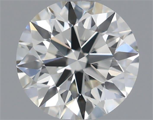 Foto Diamante Natural 0.40 quilates, Redondo , Color I, claridad VVS1 y certificado GIA de