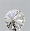 Natural Diamond 1.51 Carats, Round with Excellent Cut, I Color, SI2 Clarity and Certified by GIA