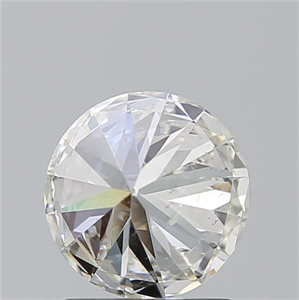 Picture of Natural Diamond 1.51 Carats, Round with Excellent Cut, I Color, SI2 Clarity and Certified by GIA