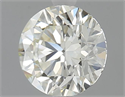 Natural Diamond 0.72 Carats, Round with Excellent Cut, K Color, VS1 Clarity and Certified by IGI