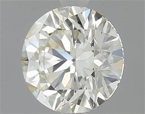 Picture of Natural Diamond 0.72 Carats, Round with Excellent Cut, K Color, VS1 Clarity and Certified by IGI
