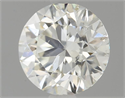 Diamante Natural 0.71 quilates, Redondo , Color K, claridad SI1 y certificado IGI