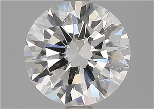 Picture of Natural Diamond 1.76 Carats, Round with Excellent Cut, I Color, VS1 Clarity and Certified by GIA