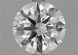 Picture of Natural Diamond 1.69 Carats, Round with Excellent Cut, D Color, VS1 Clarity and Certified by GIA