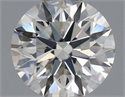 Diamante Natural 0.42 quilates, Redondo , Color H, claridad VS2 y certificado IGI