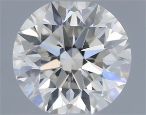 Picture of Natural Diamond 0.40 Carats, Round with Excellent Cut, G Color, SI1 Clarity and Certified by IGI