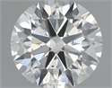 Natural Diamond 0.44 Carats, Round with Excellent Cut, H Color, SI1 Clarity and Certified by IGI