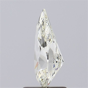 Foto Diamante Natural 1.58 quilates, De pera , Color J, claridad VVS1 y certificado IGI de