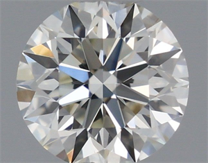 Picture of Natural Diamond 0.40 Carats, Round with Excellent Cut, H Color, VS1 Clarity and Certified by IGI