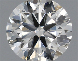 Picture of Natural Diamond 0.40 Carats, Round with Excellent Cut, H Color, SI1 Clarity and Certified by IGI