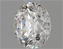 Natural Diamond 0.70 Carats, Round with Excellent Cut, G Color, I1 Clarity and Certified by GIA