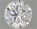 Natural Diamond 0.73 Carats, Round with Excellent Cut, G Color, SI2 Clarity and Certified by IGI