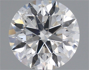 Picture of Natural Diamond 0.90 Carats, Round with Excellent Cut, G Color, I1 Clarity and Certified by GIA