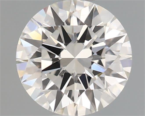 Picture of Natural Diamond 0.71 Carats, Round with Excellent Cut, H Color, VS2 Clarity and Certified by GIA