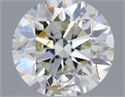 Natural Diamond 0.41 Carats, Round with Very Good Cut, I Color, SI2 Clarity and Certified by IGI