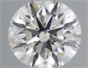 Natural Diamond 0.40 Carats, Round with Very Good Cut, J Color, VS2 Clarity and Certified by GIA