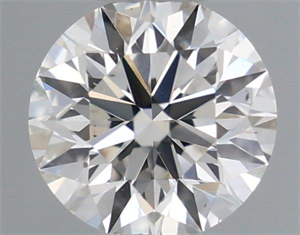 Picture of Natural Diamond 0.40 Carats, Round with Very Good Cut, J Color, VS2 Clarity and Certified by GIA