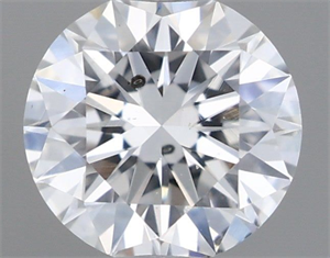 Foto Diamante Natural 0.44 quilates, Redondo , Color E, claridad SI1 y certificado GIA de