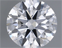 Natural Diamond 0.80 Carats, Round with Excellent Cut, D Color, SI1 Clarity and Certified by GIA