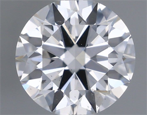 Picture of Natural Diamond 0.80 Carats, Round with Excellent Cut, D Color, SI1 Clarity and Certified by GIA