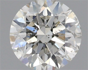 Foto Diamante Natural 0.70 quilates, Redondo , Color H, claridad SI2 y certificado IGI de